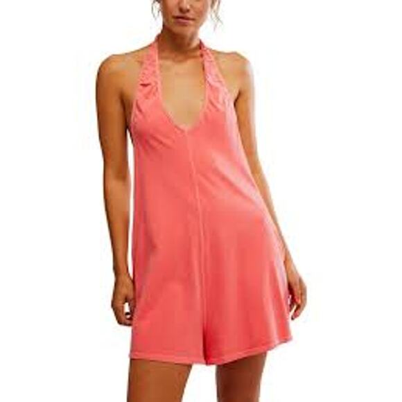 MSRP $60 | NWT Hot Shot Halter Romper Size M | SAME DAY SHIP or NEXT DAY SHIP - Picture 2 of 3